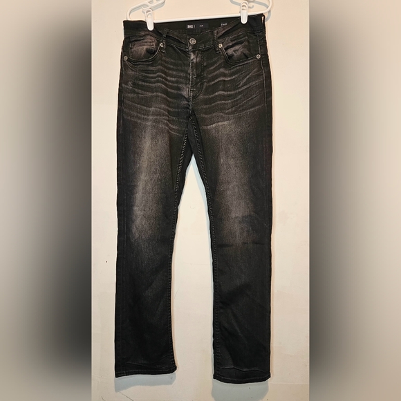 💙BKE Jeans Mens 31x32 Medium Black denim  Straigh Leg💛 - Picture 1 of 13